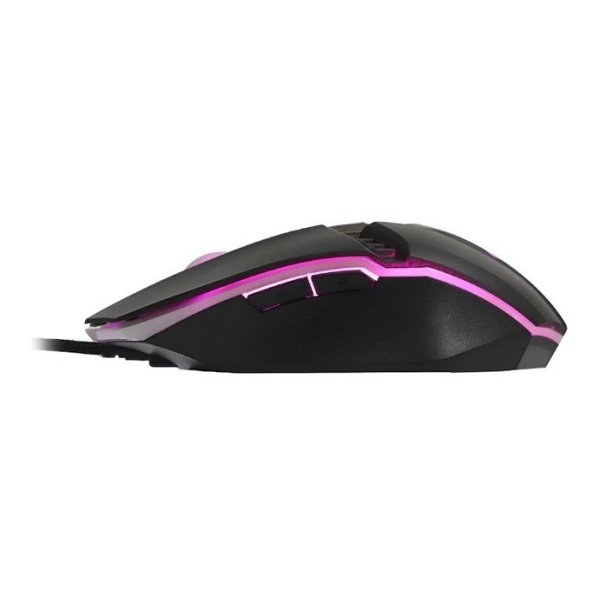 HP M270BK_2 MOUSE OPTICO PARA JUEGOS, 4 LUCES LED, COLOR NEGRO, HP