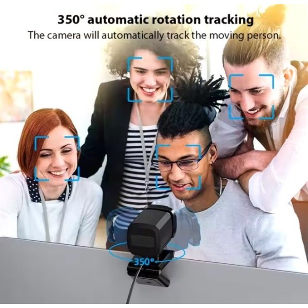 CAMARA WEB 1080P CON CONTROL Y SEGUIMIENTO, EBASIX