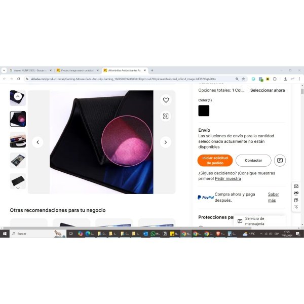 ebasix O3L183_3 MOUSE PAD EXTRALARGO 30*70CM, EBASIX