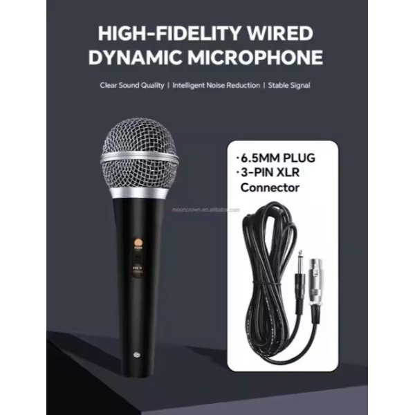 ebasix O3L186_2 MICRÓFONO CON CABLE, EBASIX