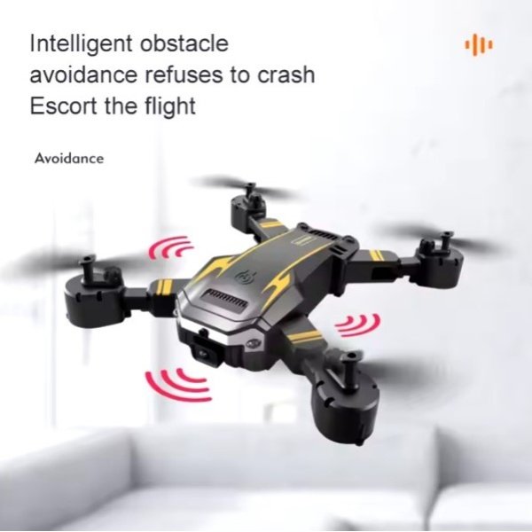 ebasix O5E13113_2 DRON S6 PRO, CÁMARA HD, WIFI, CONTROL POR CELULAR, EBASIX