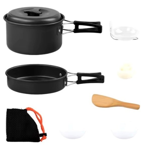 echef O6C1825_3 JUEGO DE OLLAS PORTÁTILES DE ALUMINIO, ECHEF PRO