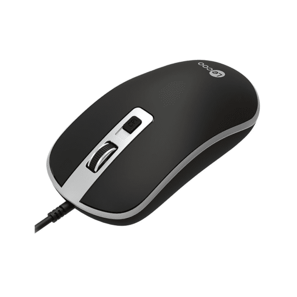 LECOO MOUSE ALÁMBRICO, NEGRO, LENOVO