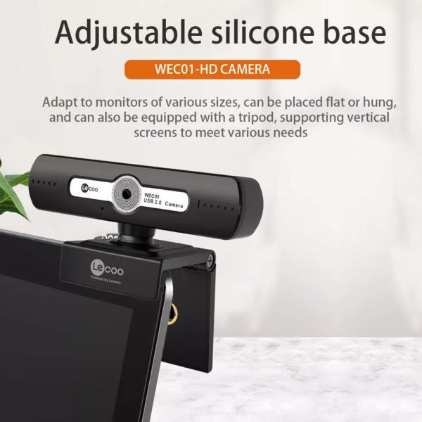 lenovo WEC01BLK_3 LECOO WEBCAM 720P, LENOVO