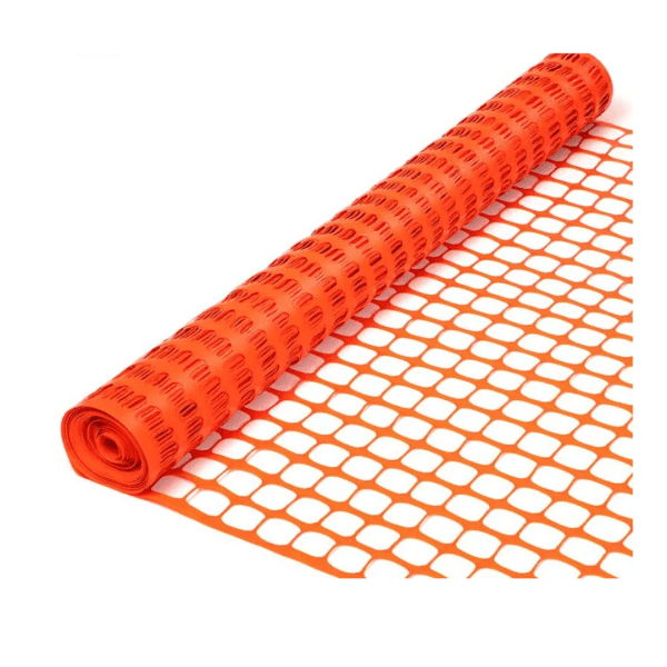 MALLA PLÁSTICA COLOR NARANJA