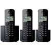 panasonic KXTGB113LAB_1 TELEFONO INALAMBRICO 3 AURICULARES, NEGRO, DECT. PANASONIC