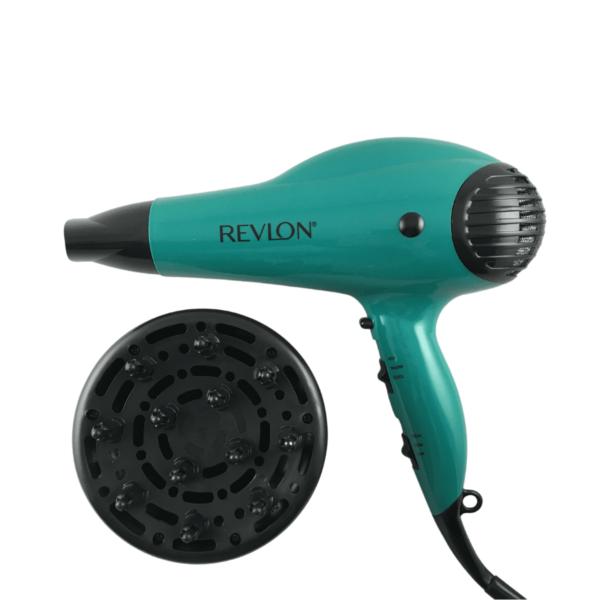 SECADOR DE CABELLO IONICO 1875W, VERDE, REVLON