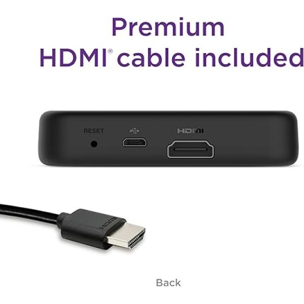 REPRODUCTOR DE STREAMING 4K HDR PREMIERE, ROKU