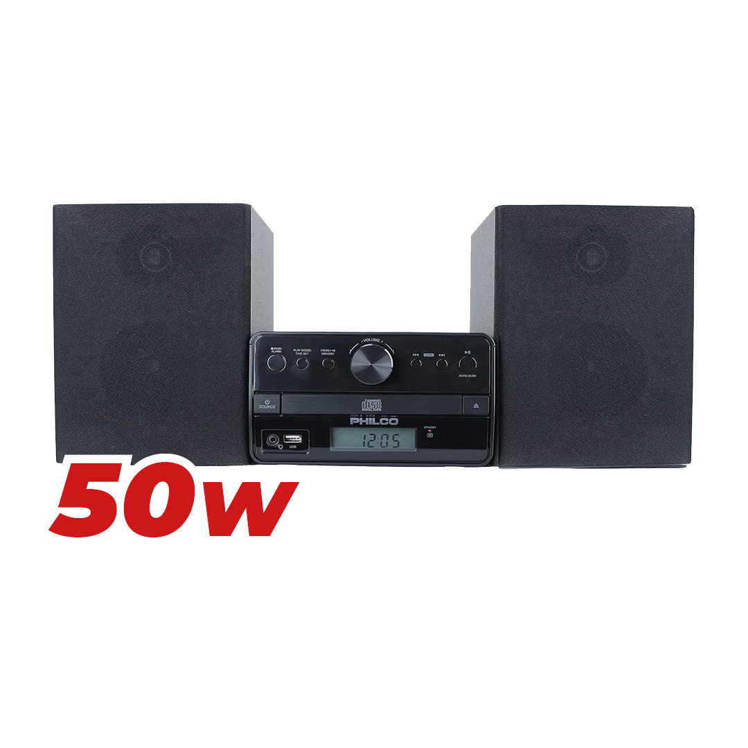 philco PES3530BK_50w MINICOMPONENTE, BLUETOOTH, CD, USB, FM, PHILCO