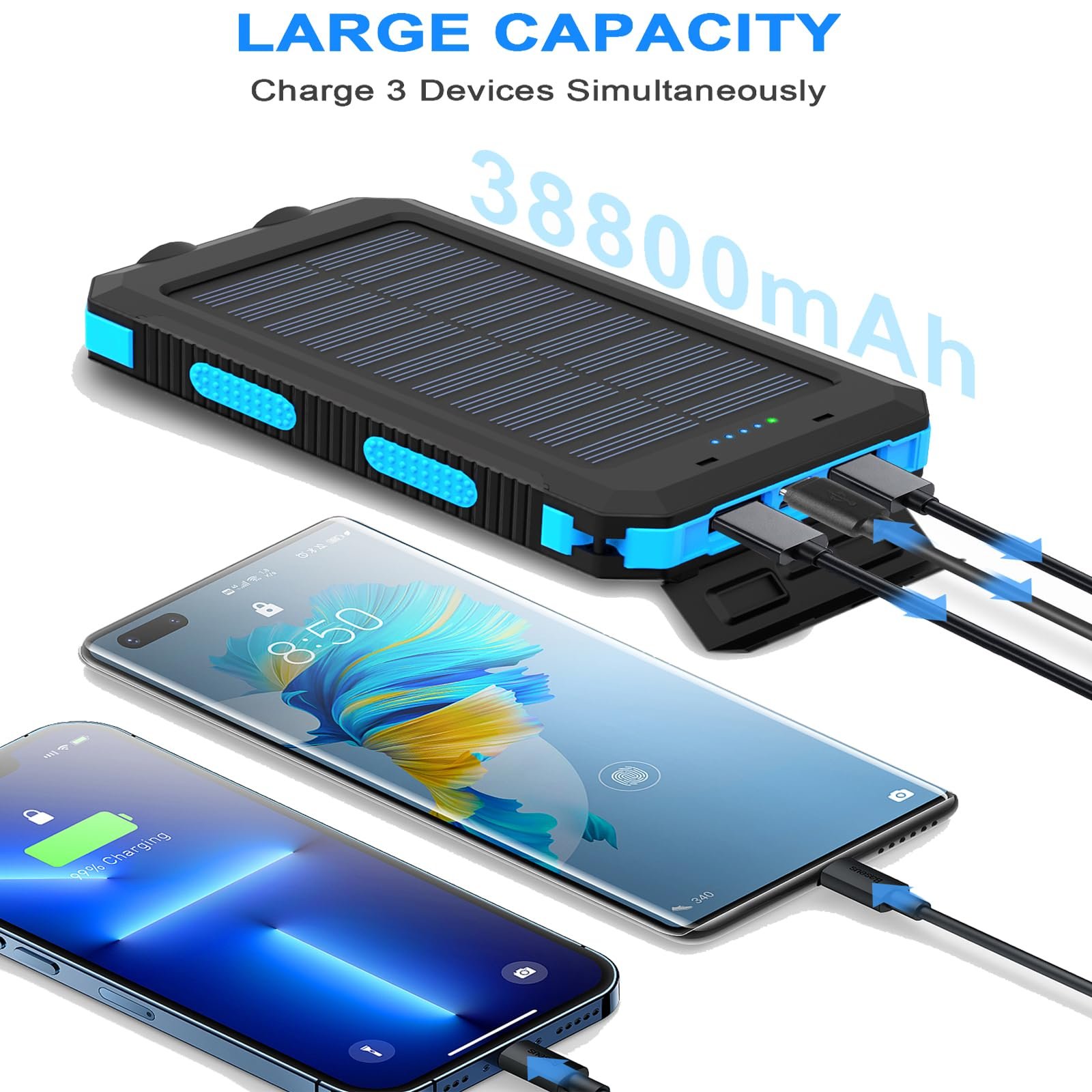Version 1.0.0 POWERBANK SOLAR 36800 mAh, EBASIX